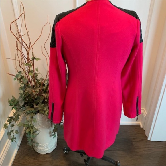 - Worn once • Luii military style jacket • size medium • like new • hot pink - Picture 3 of 4